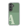 Slim Protection Case［ Original - initial two tone - A green ］