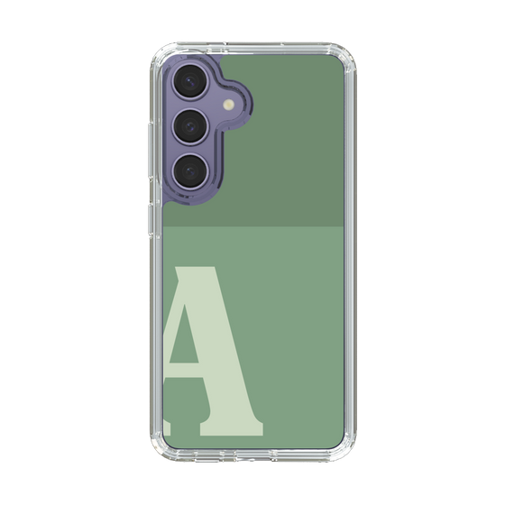 Slim Protection Case［ Original - initial two tone - A green ］