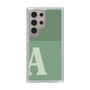 Slim Protection Case［ Original - initial two tone - A green ］