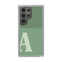 Slim Protection Case［ Original - initial two tone - A green ］