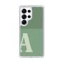 Slim Protection Case［ Original - initial two tone - A green ］