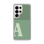 Slim Protection Case［ Original - initial two tone - A green ］