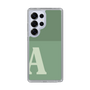 Slim Protection Case［ Original - initial two tone - A green ］
