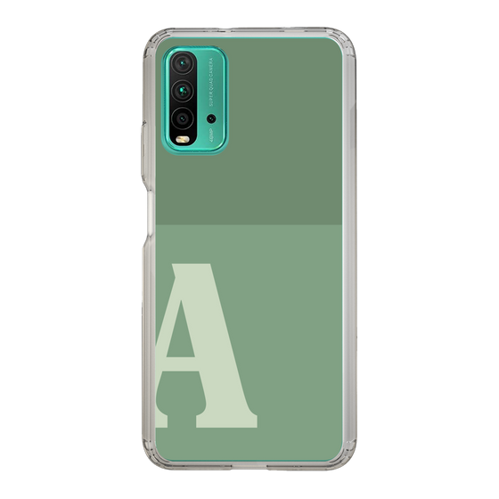 Slim Protection Case［ Original - initial two tone - A green ］
