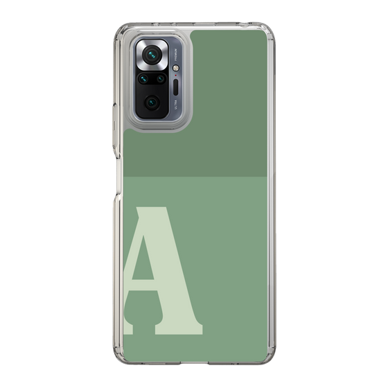 Slim Protection Case［ Original - initial two tone - A green ］