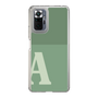 Slim Protection Case［ Original - initial two tone - A green ］