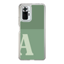 Slim Protection Case［ Original - initial two tone - A green ］