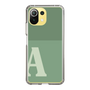 Slim Protection Case［ Original - initial two tone - A green ］