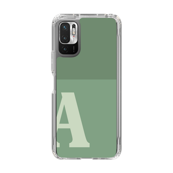 Slim Protection Case［ Original - initial two tone - A green ］