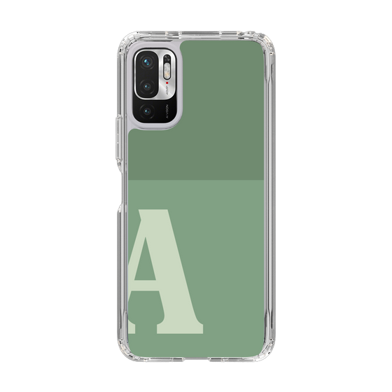 Slim Protection Case［ Original - initial two tone - A green ］