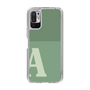 Slim Protection Case［ Original - initial two tone - A green ］