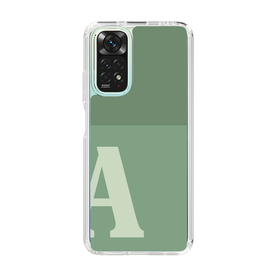 Slim Protection Case［ Original - initial two tone - A green ］