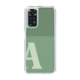 Slim Protection Case［ Original - initial two tone - A green ］