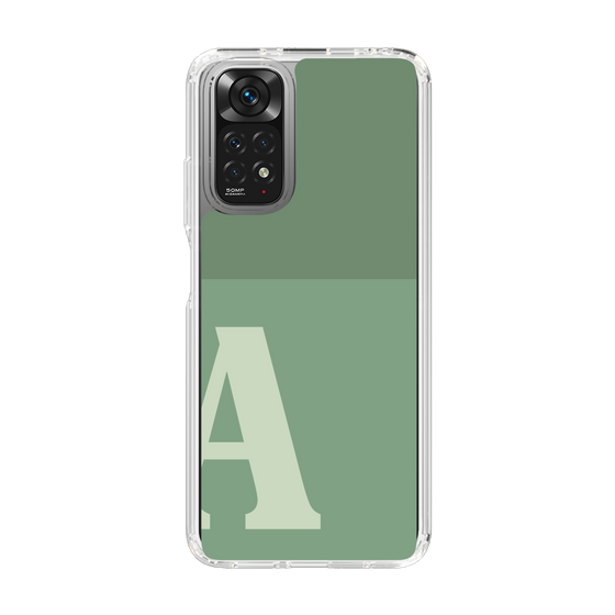 Slim Protection Case［ Original - initial two tone - A green ］