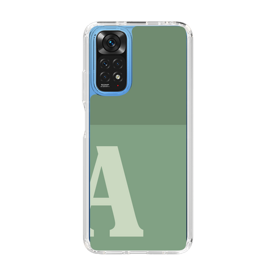 Slim Protection Case［ Original - initial two tone - A green ］