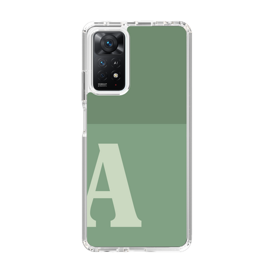 Slim Protection Case［ Original - initial two tone - A green ］
