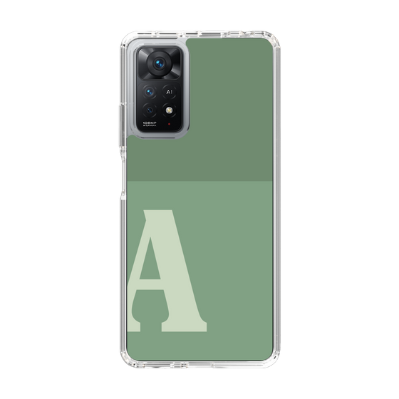 Slim Protection Case［ Original - initial two tone - A green ］