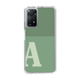 Slim Protection Case［ Original - initial two tone - A green ］