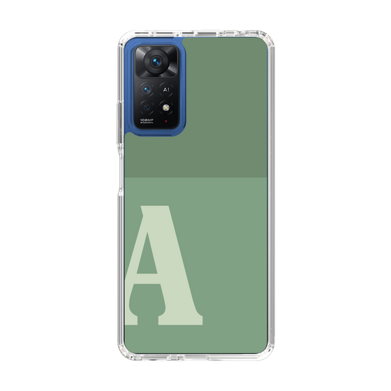 Slim Protection Case［ Original - initial two tone - A green ］
