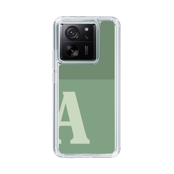 Slim Protection Case［ Original - initial two tone - A green ］