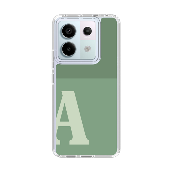 Slim Protection Case［ Original - initial two tone - A green ］