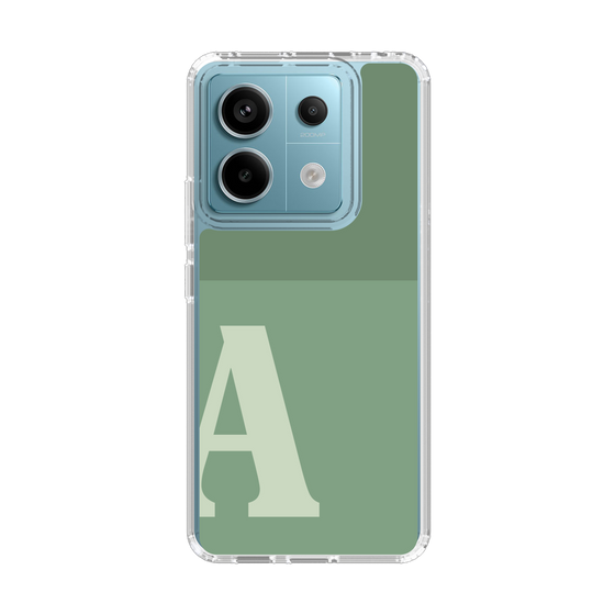 Slim Protection Case［ Original - initial two tone - A green ］