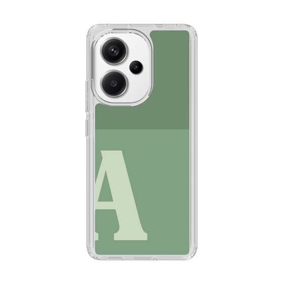 Slim Protection Case［ Original - initial two tone - A green ］