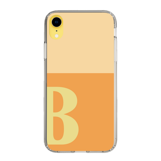 Slim Protection Case［ Original - initial two tone - B orange ］
