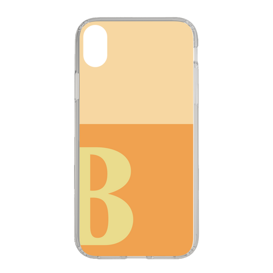 Slim Protection Case［ Original - initial two tone - B orange ］