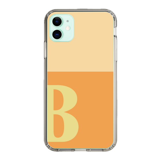 Slim Protection Case［ Original - initial two tone - B orange ］