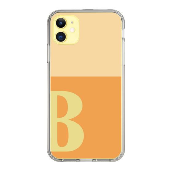 Slim Protection Case［ Original - initial two tone - B orange ］