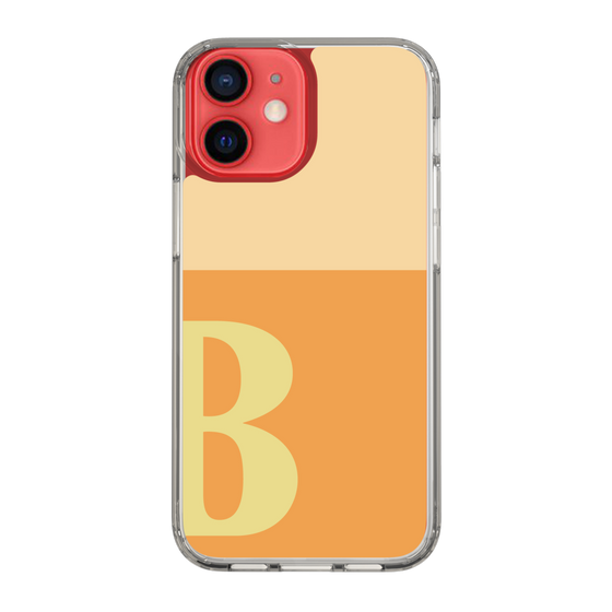 Slim Protection Case［ Original - initial two tone - B orange ］