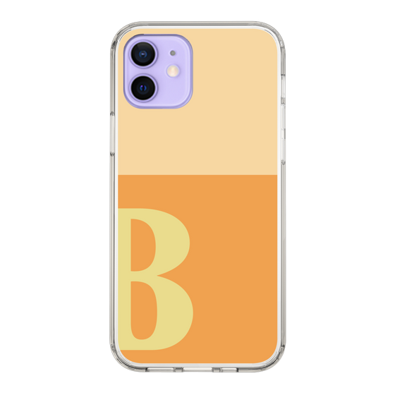 Slim Protection Case［ Original - initial two tone - B orange ］