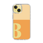 Slim Protection Case［ Original - initial two tone - B orange ］