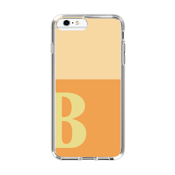 Slim Protection Case［ Original - initial two tone - B orange ］