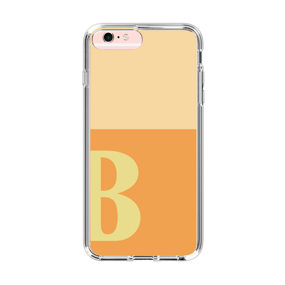 Slim Protection Case［ Original - initial two tone - B orange ］