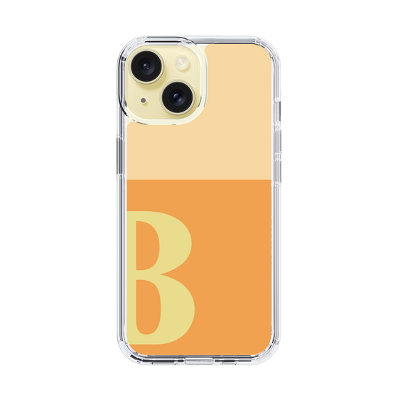 Slim Protection Case［ Original - initial two tone - B orange ］