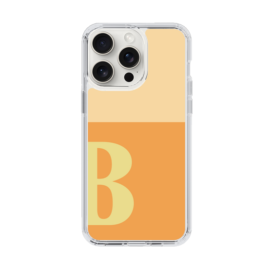 Slim Protection Case［ Original - initial two tone - B orange ］