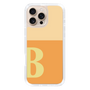 Slim Protection Case［ オリジナル - initial two tone - B orange ］