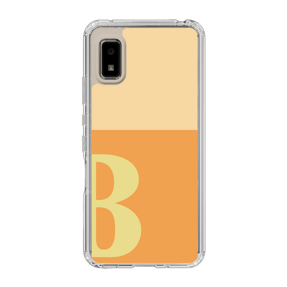 Slim Protection Case［ Original - initial two tone - B orange ］