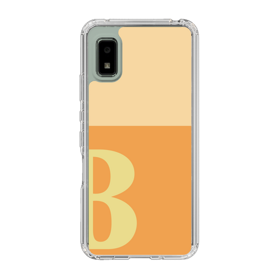 Slim Protection Case［ Original - initial two tone - B orange ］