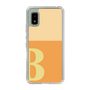 Slim Protection Case［ Original - initial two tone - B orange ］