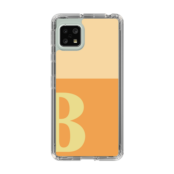 Slim Protection Case［ Original - initial two tone - B orange ］