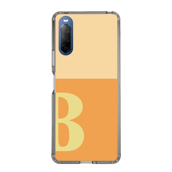 Slim Protection Case［ Original - initial two tone - B orange ］