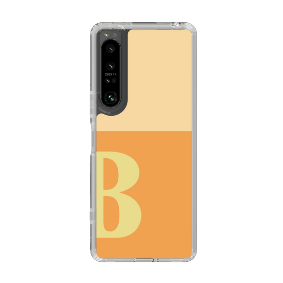 Slim Protection Case［ Original - initial two tone - B orange ］