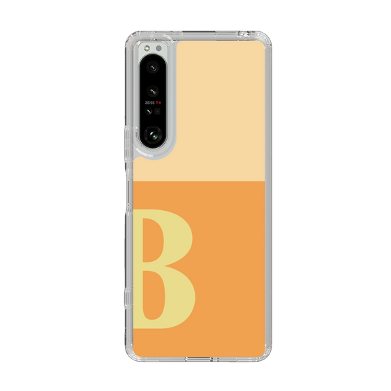 Slim Protection Case［ Original - initial two tone - B orange ］