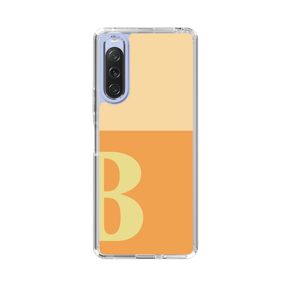 Slim Protection Case［ Original - initial two tone - B orange ］