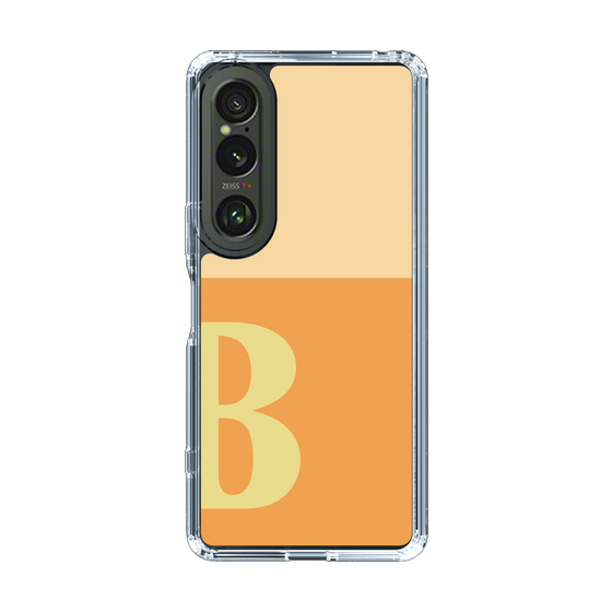 Slim Protection Case［ Original - initial two tone - B orange ］