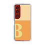 Slim Protection Case［ Original - initial two tone - B orange ］