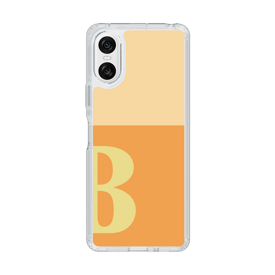Slim Protection Case［ Original - initial two tone - B orange ］